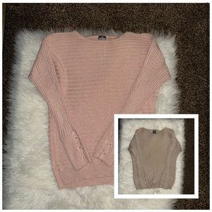 2 tops! New York and Company.  Lot of two shimmer tops 2/$25